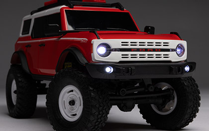 LIGHTS AND MOULDED LENSES for the Axial SCX24 Ford Bronco