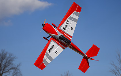 Wide Flight Envelope for the E-flite Eratix 3D SWS RC Plane