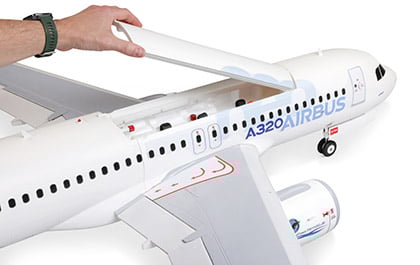 Extra Convenience for the E-flite Airbus A320neo Twin 64mm EDF RC Jet Airliner