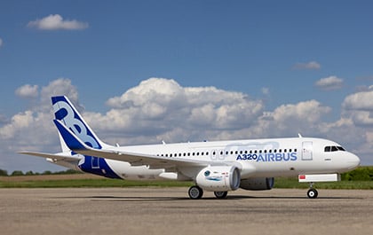 Easy Assembly for the E-flite Airbus A320neo Twin 64mm EDF RC Jet Airliner