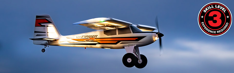 Skill Level 2 for the E-flite Night Timber X Evolution 1.2m BNF 