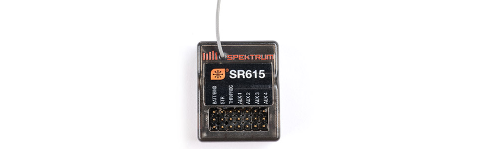 SR615 Smart Receiver Included for the Spektrum DXC+ 12-Channel DSMR+ Transmitter Radio